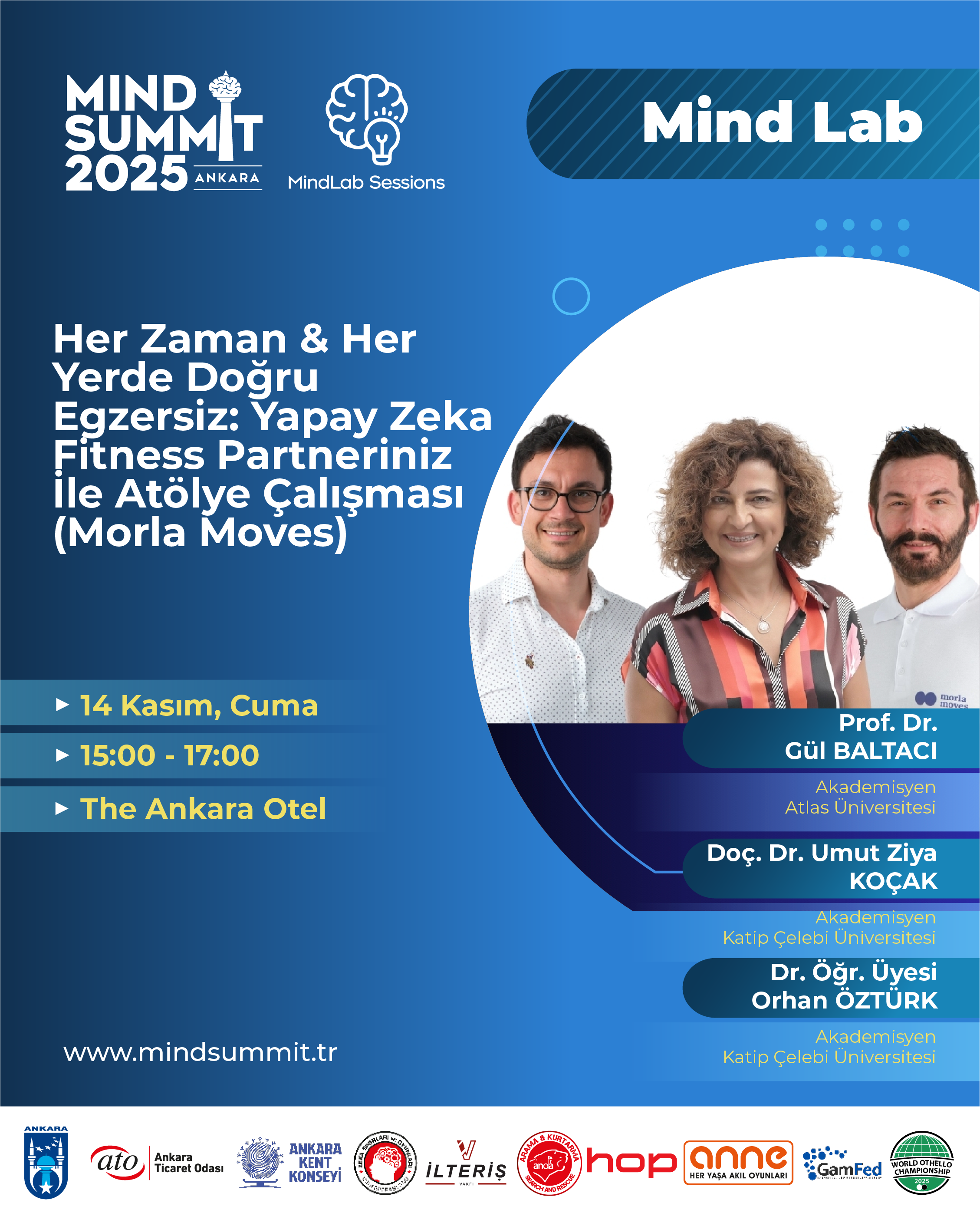Her zaman & Her Yerde Doğru Egzersiz: Yapay Zeka Fitness Partneriniz İle Atölye Çalışması (Morla Moves)